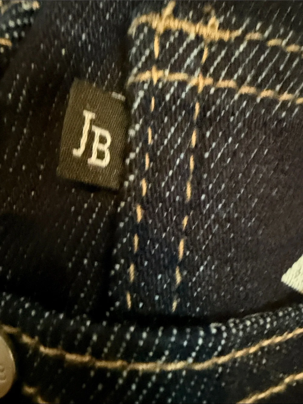 Judy Blue Black Flare Jeans with White Star Print